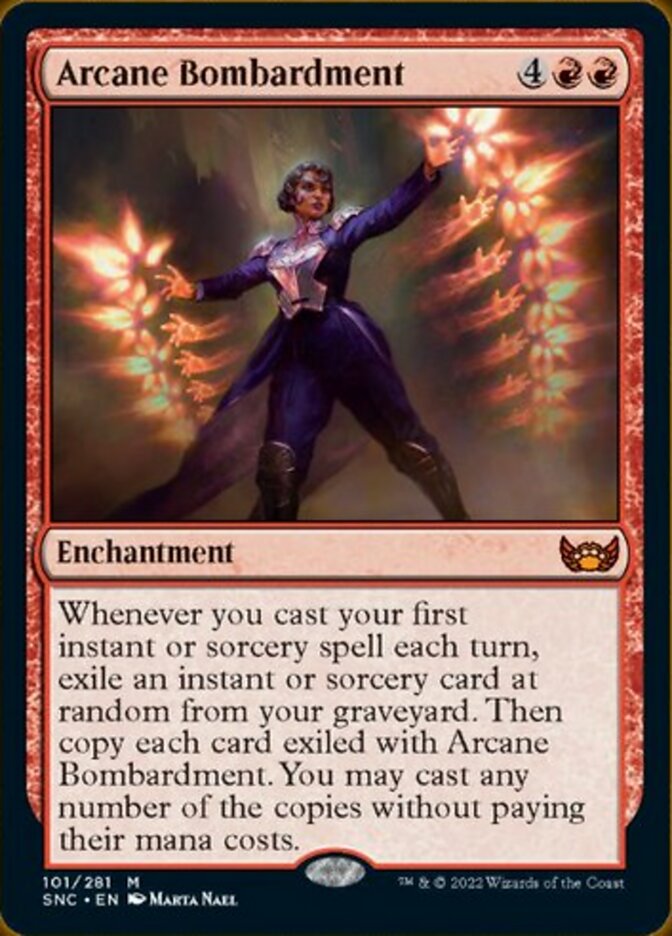 Arcane Bombardment [Streets of New Capenna] | Magic Magpie