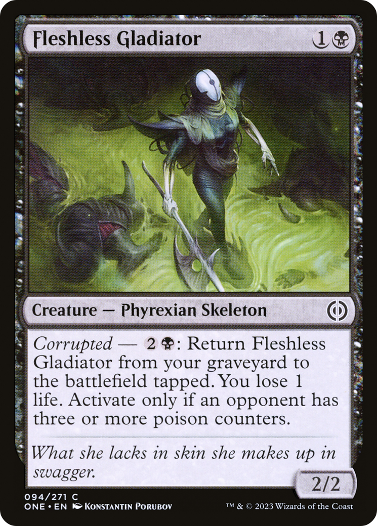 Fleshless Gladiator [Phyrexia: All Will Be One] | Magic Magpie
