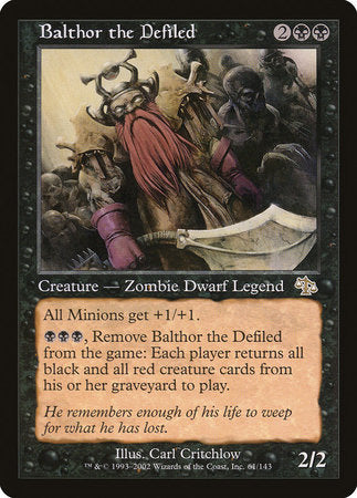 Balthor the Defiled [Judgment] | Magic Magpie
