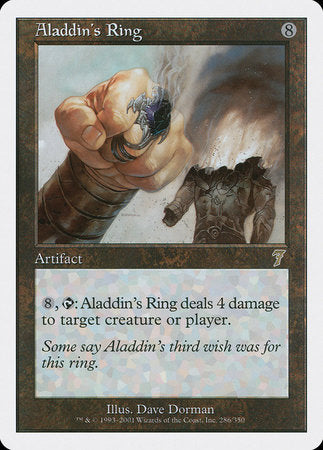 Aladdin's Ring [Seventh Edition] | Magic Magpie