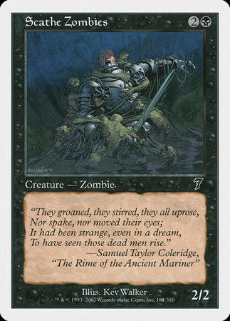 Scathe Zombies [Seventh Edition] | Magic Magpie