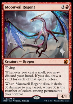 Moonveil Regent (Promo Pack) [Innistrad: Midnight Hunt Promos] | Magic Magpie