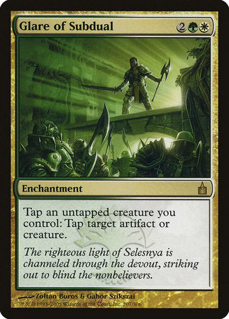 Glare of Subdual [Ravnica: City of Guilds] | Magic Magpie