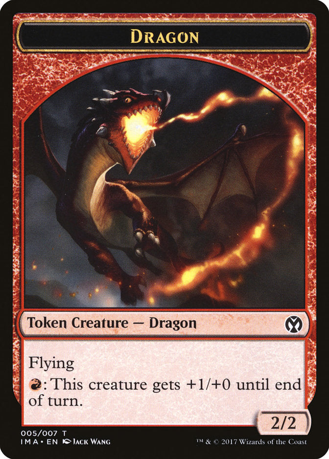 Dragon (005/007) [Iconic Masters Tokens] | Magic Magpie
