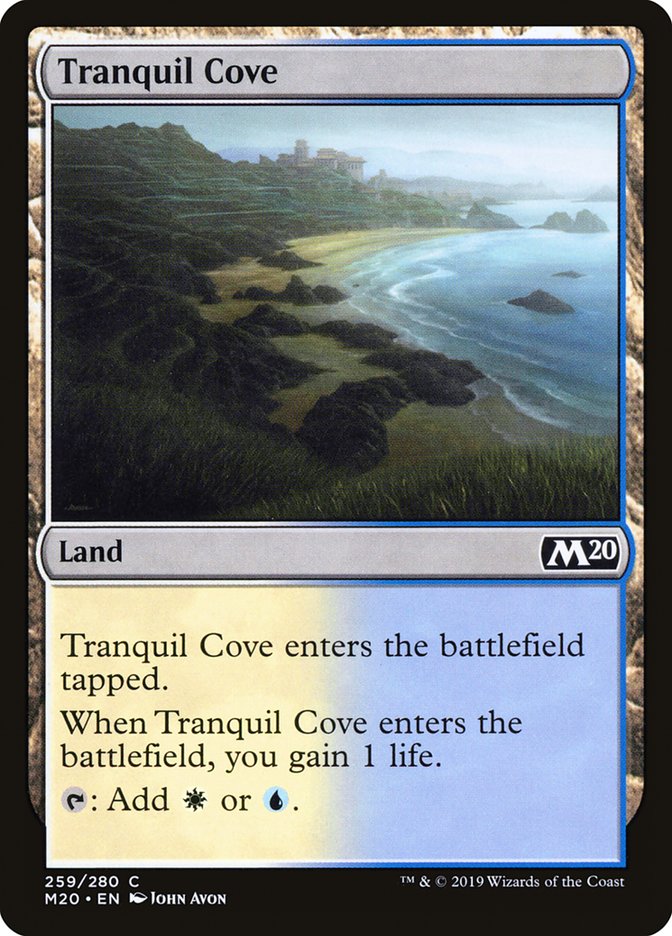 Tranquil Cove [Core Set 2020] | Magic Magpie