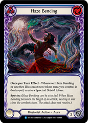 Haze Bending (Blue) [EVR141] (Everfest)  1st Edition Rainbow Foil | Magic Magpie