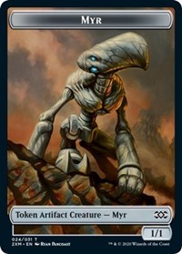 Myr (024) // Treasure Double-sided Token [Double Masters Tokens] | Magic Magpie
