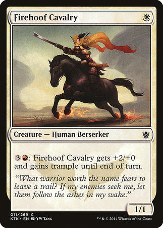 Firehoof Cavalry [Khans of Tarkir] | Magic Magpie