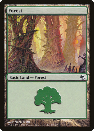 Forest (249) [Scars of Mirrodin] | Magic Magpie