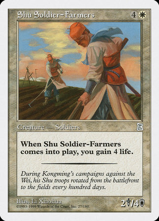 Shu Soldier-Farmers [Portal Three Kingdoms] | Magic Magpie