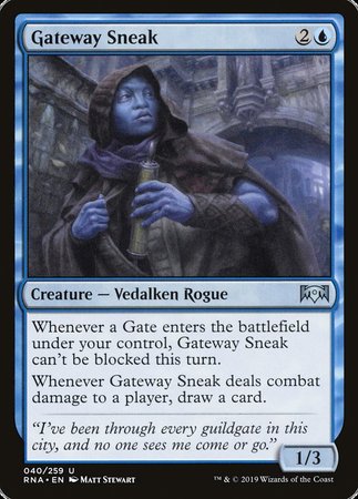 Gateway Sneak [Ravnica Allegiance] | Magic Magpie