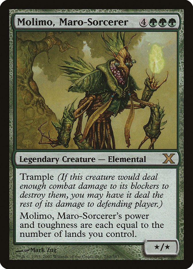 Molimo, Maro-Sorcerer [Tenth Edition] | Magic Magpie