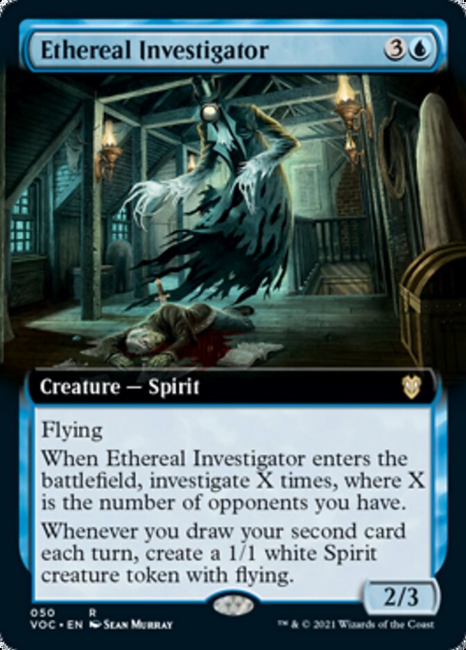 Ethereal Investigator (Extended) [Innistrad: Crimson Vow Commander] | Magic Magpie