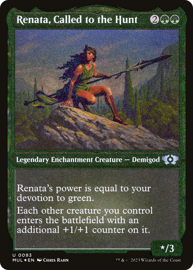 Renata, Called to the Hunt (Foil Etched) [Multiverse Legends] | Magic Magpie