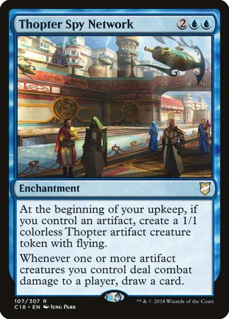Thopter Spy Network [Commander 2018] | Magic Magpie