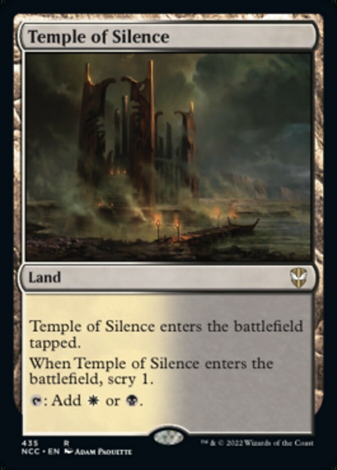 Temple of Silence [Streets of New Capenna Commander] | Magic Magpie