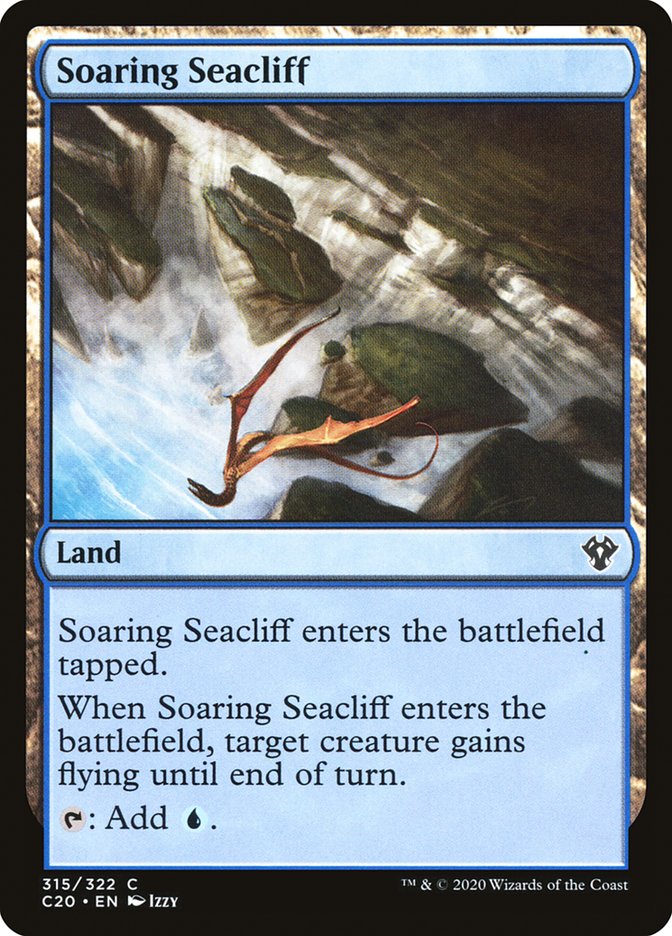 Soaring Seacliff [Commander 2020] | Magic Magpie