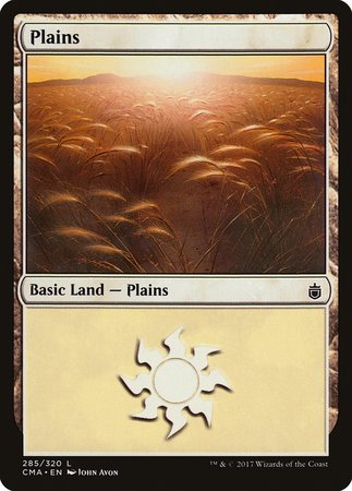 Plains (285) [Commander Anthology] | Magic Magpie