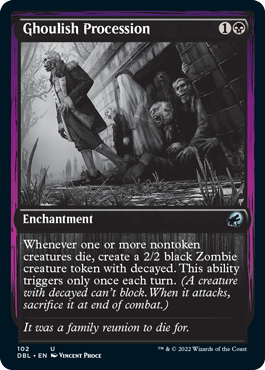 Ghoulish Procession [Innistrad: Double Feature] | Magic Magpie