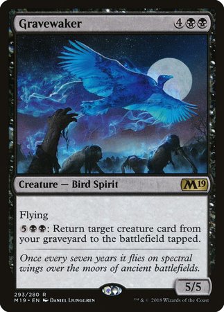 Gravewaker [Core Set 2019] | Magic Magpie