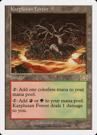 Karplusan Forest [Classic Sixth Edition] | Magic Magpie