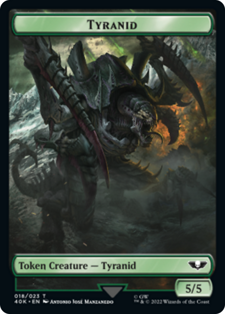 Tyranid (17) // Tyranid (18) [Universes Beyond: Warhammer 40,000 Tokens] | Magic Magpie
