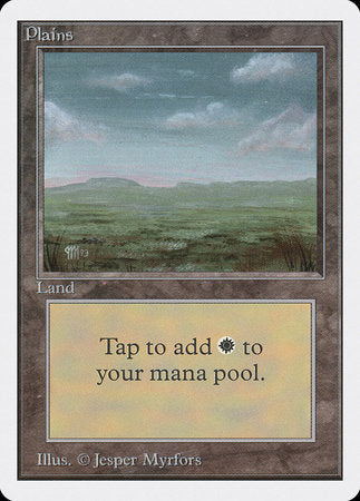 Plains (C) [Unlimited Edition] | Magic Magpie