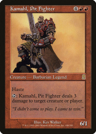 Kamahl, Pit Fighter [Odyssey] | Magic Magpie