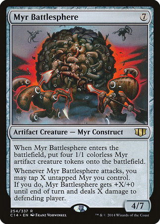 Myr Battlesphere [Commander 2014] | Magic Magpie