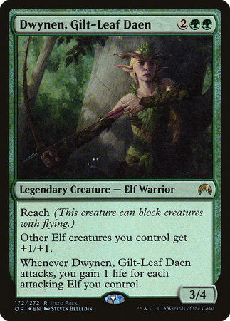 Dwynen, Gilt-Leaf Daen [Magic Origins Promos] | Magic Magpie