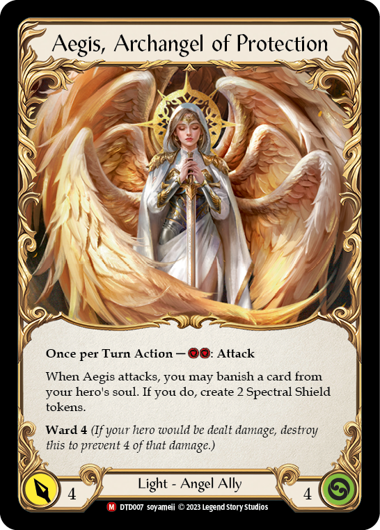 Figment of Protection // Aegis, Archangel of Protection [DTD007] (Dusk Till Dawn) | Magic Magpie