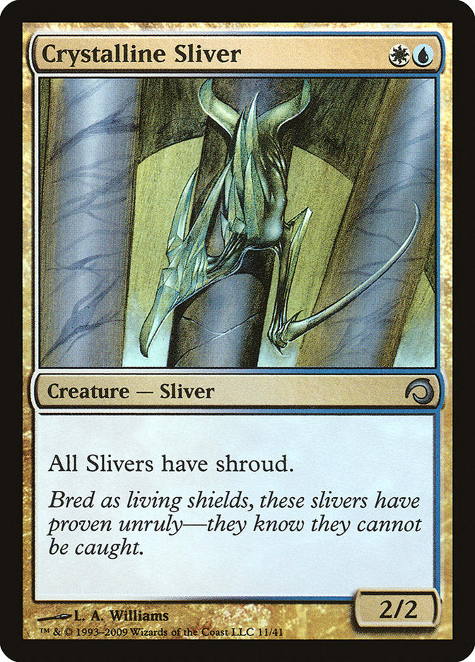 Crystalline Sliver [Premium Deck Series: Slivers] | Magic Magpie