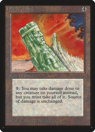 Jade Monolith [Limited Edition Beta] | Magic Magpie