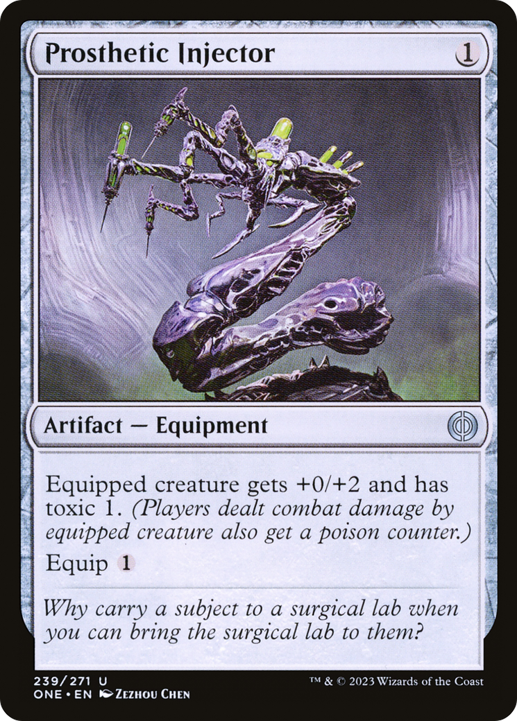 Prosthetic Injector [Phyrexia: All Will Be One] | Magic Magpie