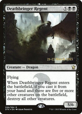 Deathbringer Regent [Dragons of Tarkir Promos] | Magic Magpie