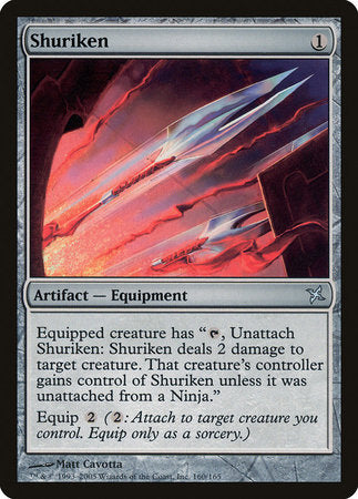 Shuriken [Betrayers of Kamigawa] | Magic Magpie