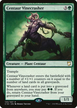 Centaur Vinecrasher [Commander 2018] | Magic Magpie
