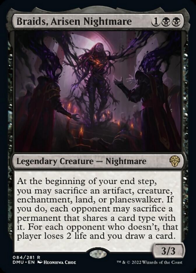 Braids, Arisen Nightmare [Dominaria United] | Magic Magpie