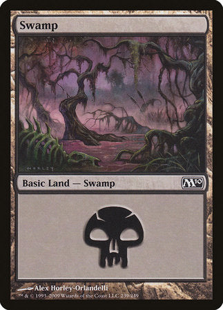 Swamp (239) [Magic 2010] | Magic Magpie