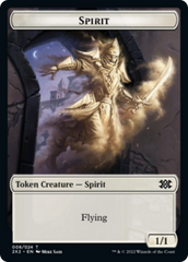 Saproling // Spirit Double-sided Token [Double Masters 2022 Tokens] | Magic Magpie