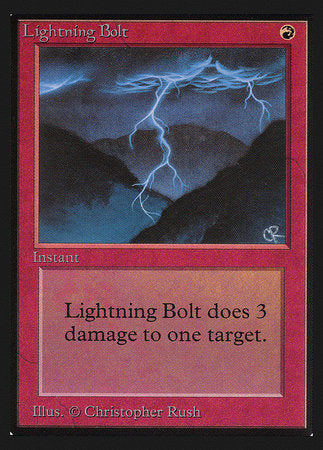 Lightning Bolt (IE) [Intl. Collectors’ Edition] | Magic Magpie