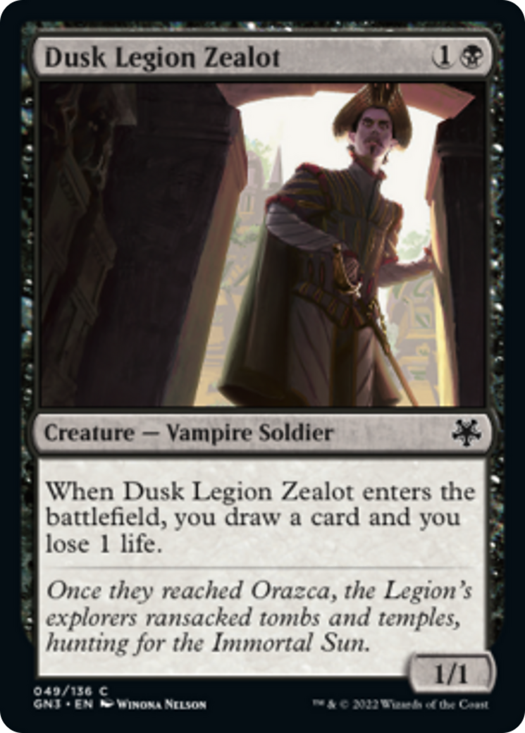 Dusk Legion Zealot [Game Night: Free-for-All] | Magic Magpie