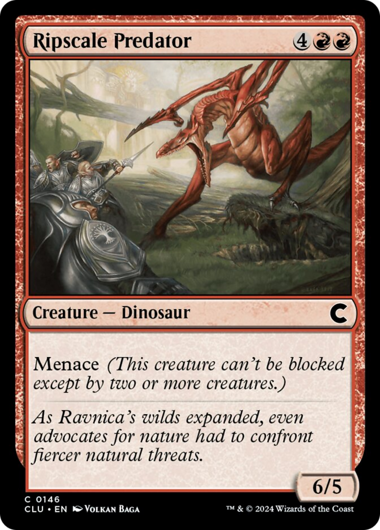 Ripscale Predator [Ravnica: Clue Edition] | Magic Magpie