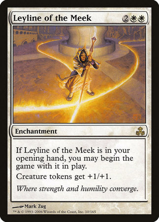 Leyline of the Meek [Guildpact] | Magic Magpie