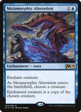 Metamorphic Alteration [Core Set 2019] | Magic Magpie