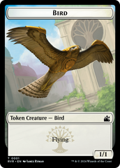 Bird // Bird Illusion Double-Sided Token [Ravnica Remastered Tokens] | Magic Magpie