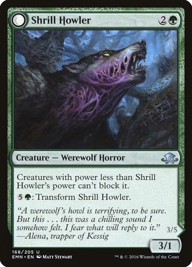 Shrill Howler [Eldritch Moon] | Magic Magpie