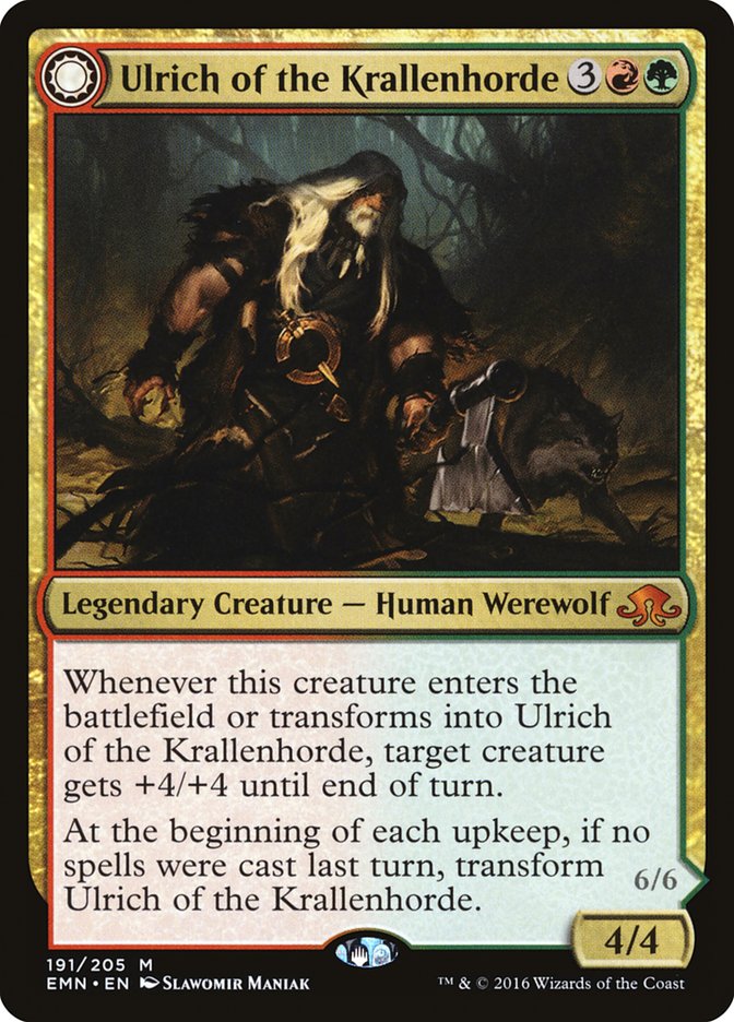 Ulrich of the Krallenhorde [Eldritch Moon] | Magic Magpie