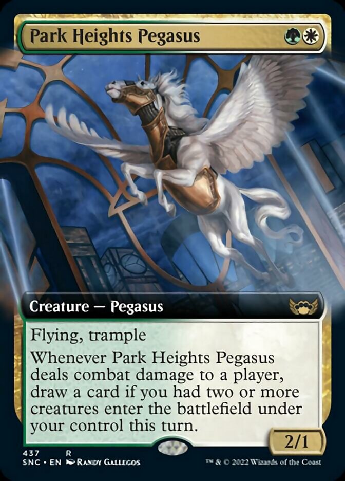 Park Heights Pegasus (Extended Art) [Streets of New Capenna] | Magic Magpie