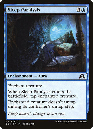 Sleep Paralysis [Shadows over Innistrad] | Magic Magpie
